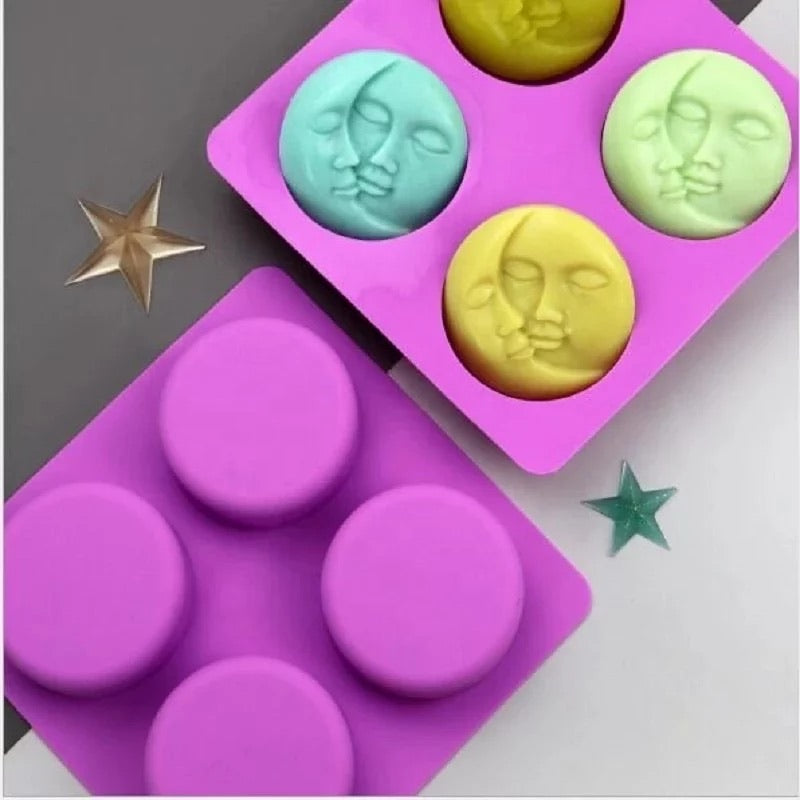 Multi Moon Mould Wax Melt Moulds and Supplies
