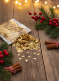 Ho Ho Ho Glitter  - Christmas - Gold