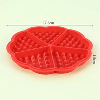 Heart Waffle Silicone Mould