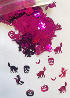 Halloween Monster Mash Glitter - Pink