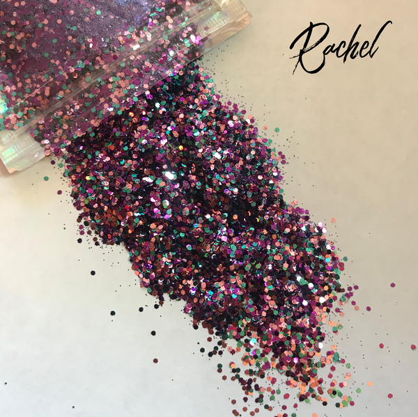 Rachel Glitter - Chunky Mix - Purple - Pink - Gold