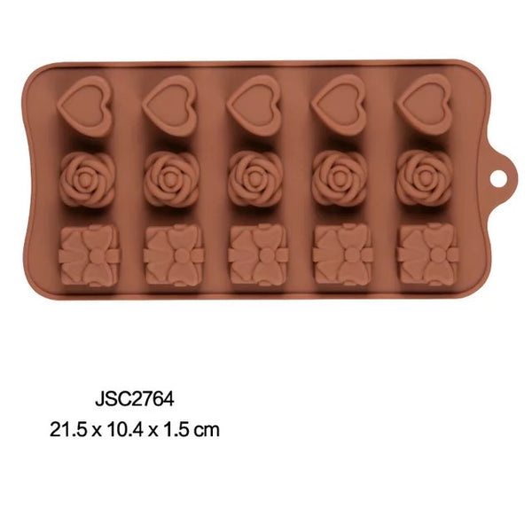 Flowers and Gifts Mothers Day Silicone Mould