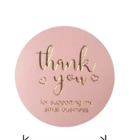 Thank you for supporting my small business Stickers