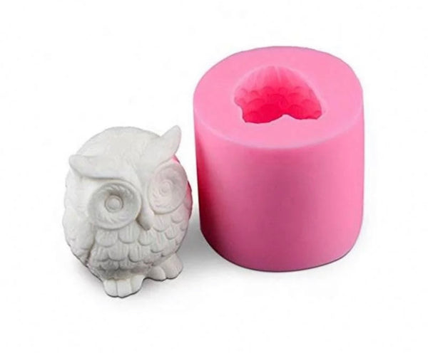 Owl Candle and Melt Silicone Mould