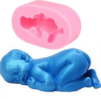 Sleeping Baby 3D Silicone Mould