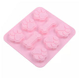Dog Paw and Bone Silicone Mould