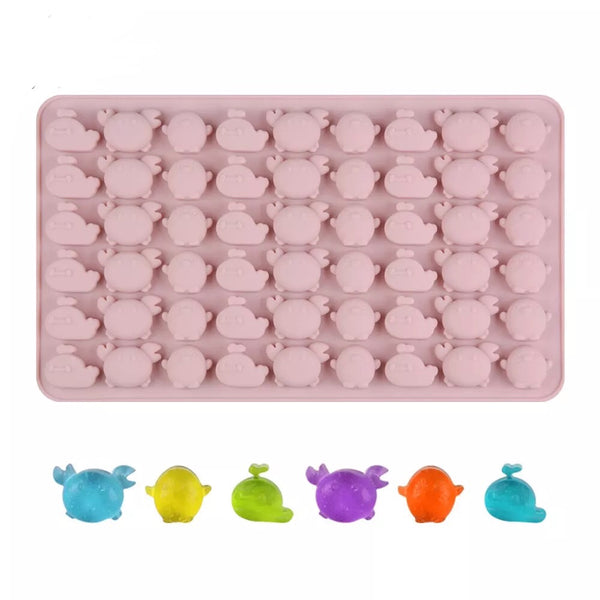 Mini Ocean Animal Silicone Moulds- scoopable