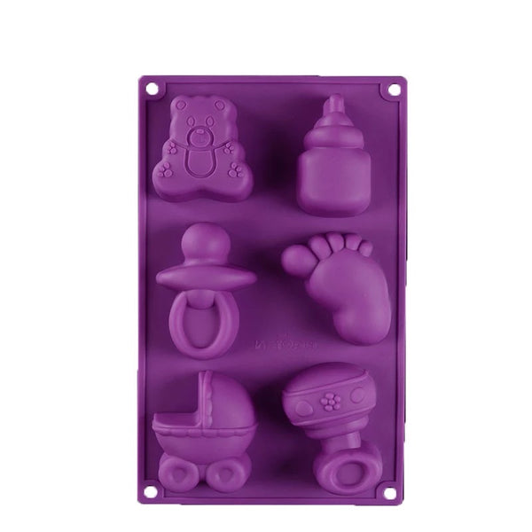 NEW SONIC MOULD MOLD SUGARCRAFT FIMO POLYMER CLAY CHRISTENING BABY SHOWER