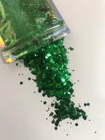 Chunky Mix Bio Glitter - Green